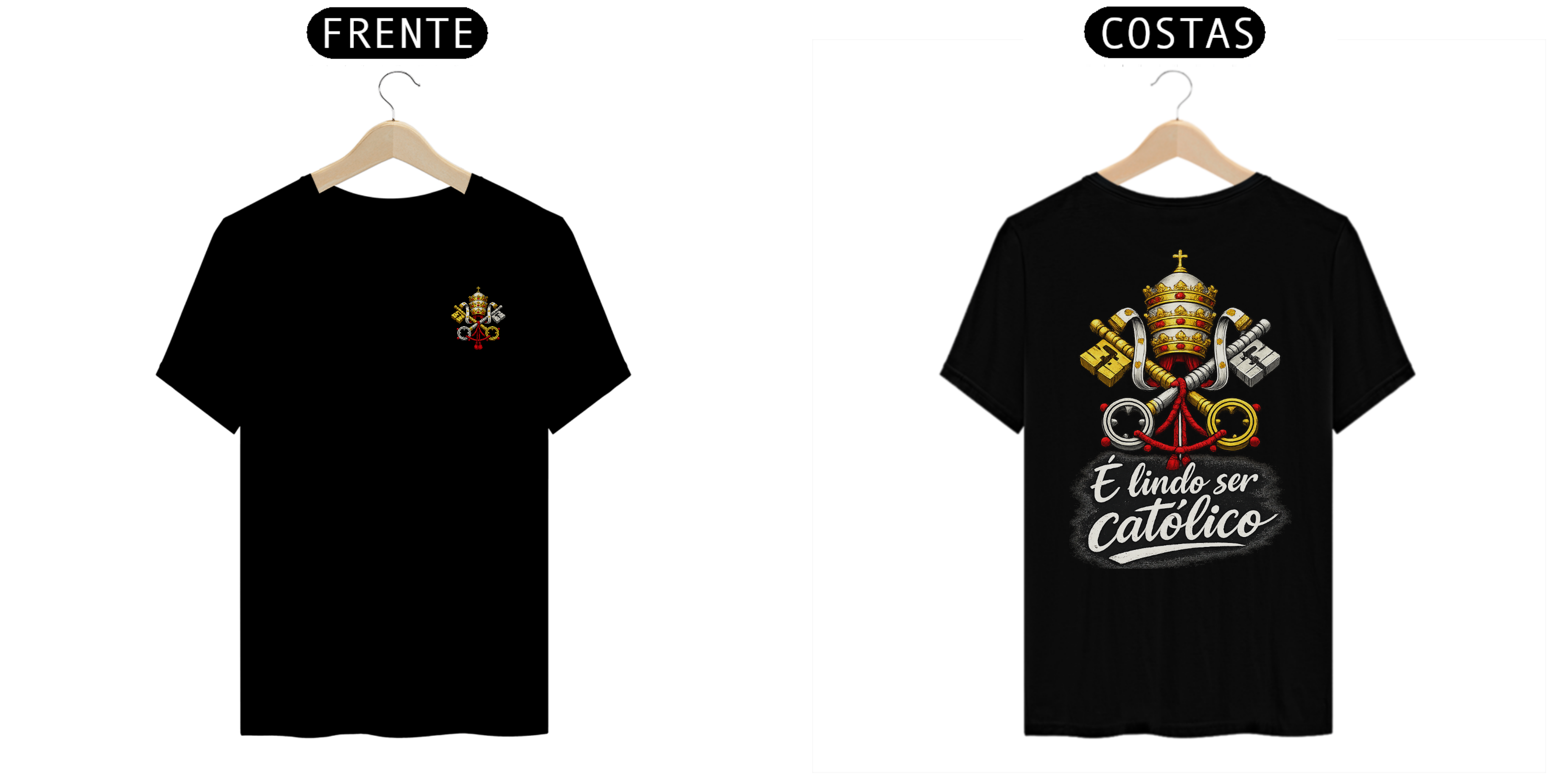 T-Shirt Prime – É lindo ser católico