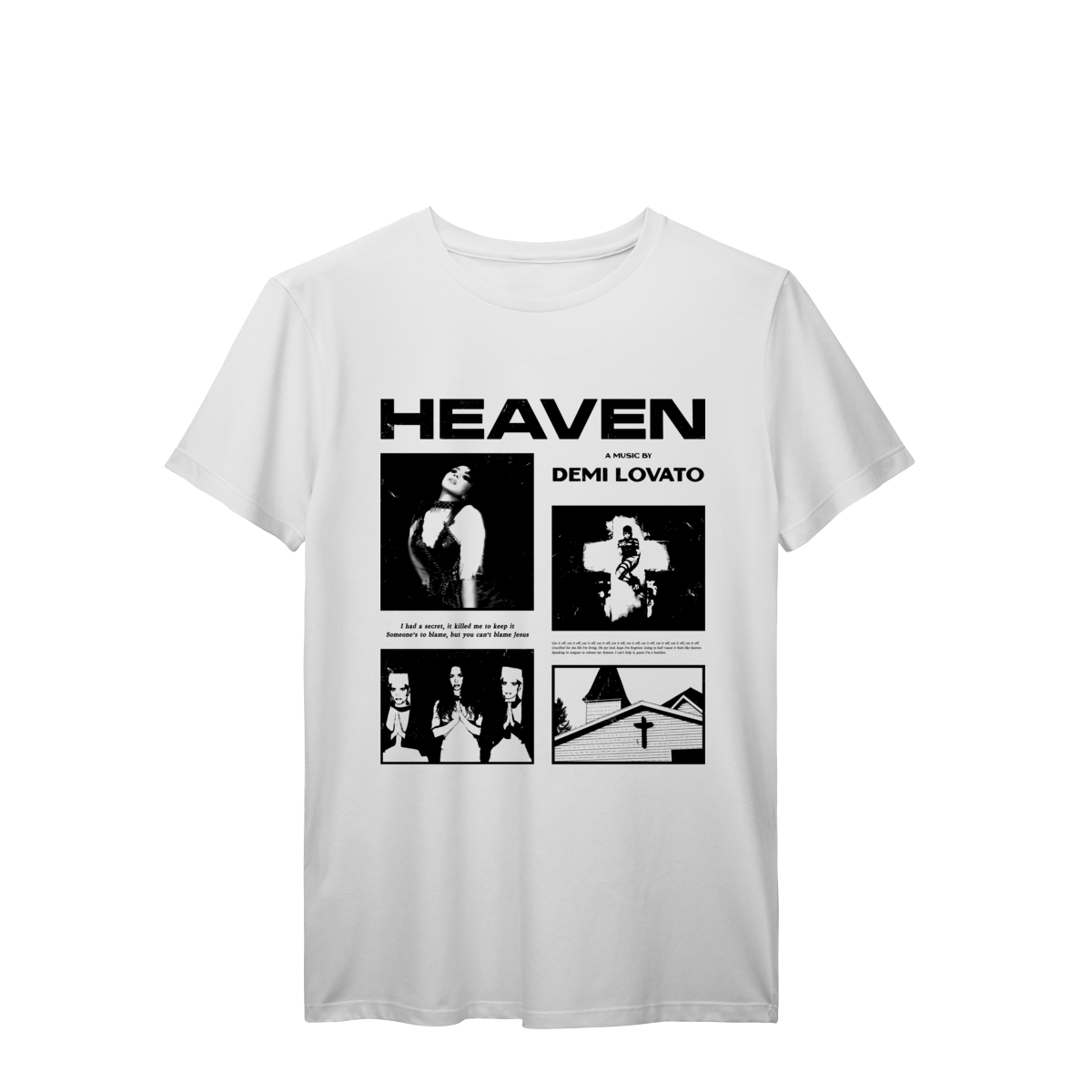 Demi Lovato Heaven - camiseta