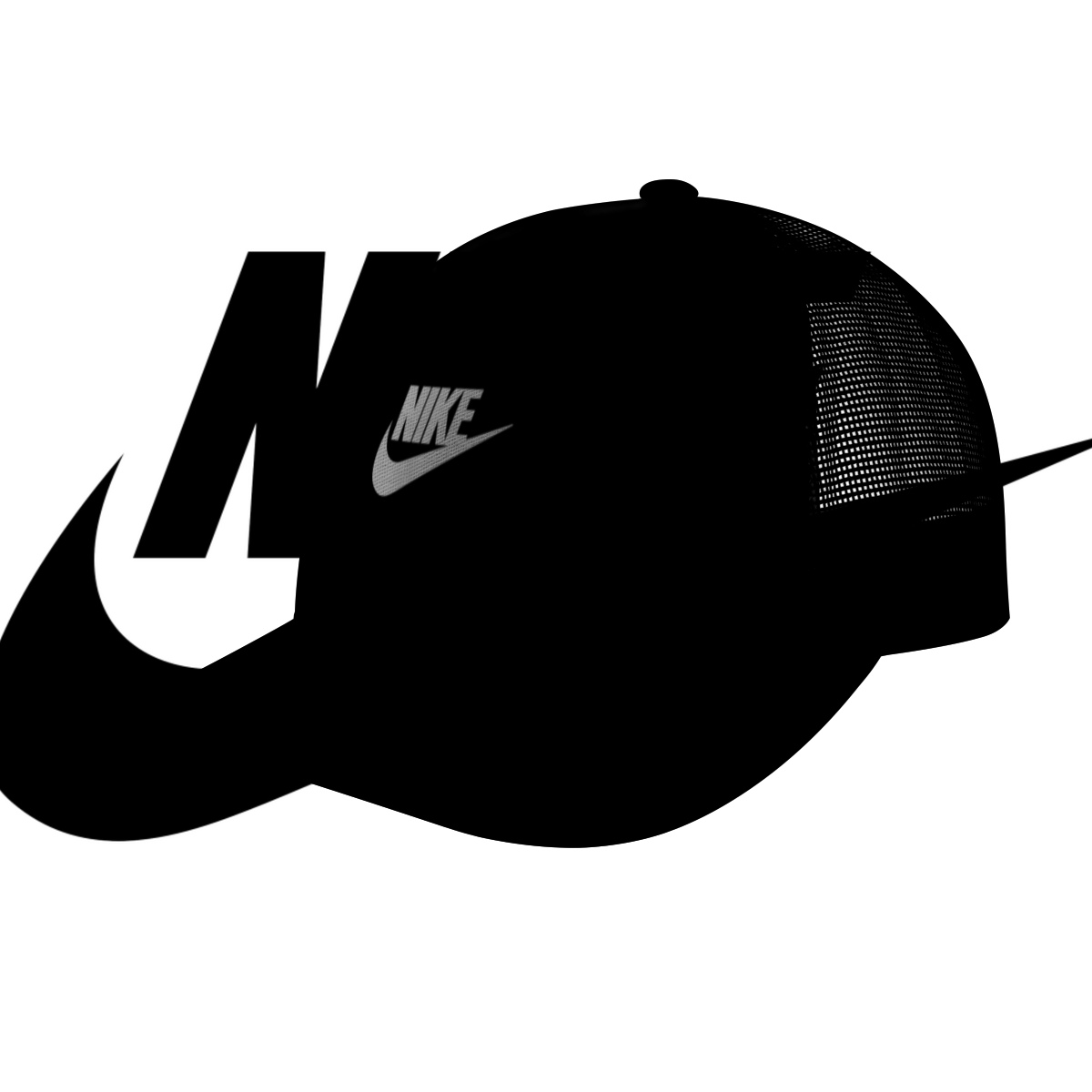 Nome do produto: Boné Americano com Tela Nike