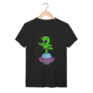 Camiseta Quality - Alien na Nave