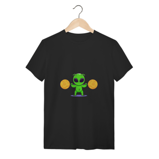 Camiseta Quality - Alien na Musculação