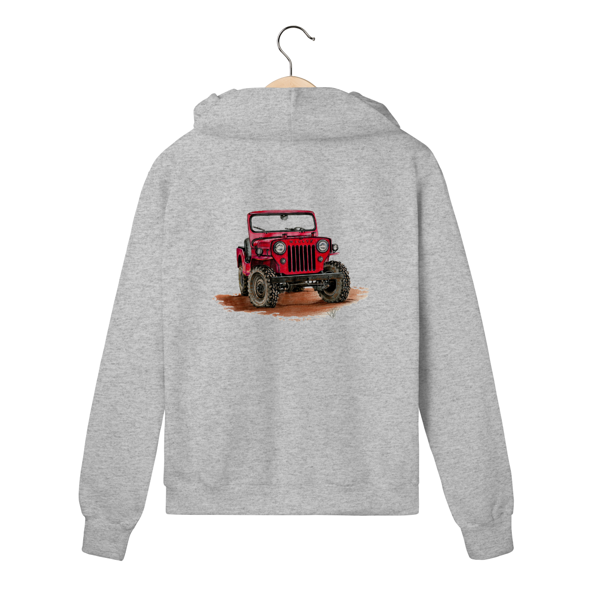 Willys Cj3 | Moletom Zíper