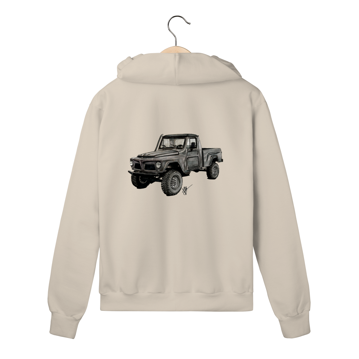 Nome do produto: F75 | Moletom Zíper