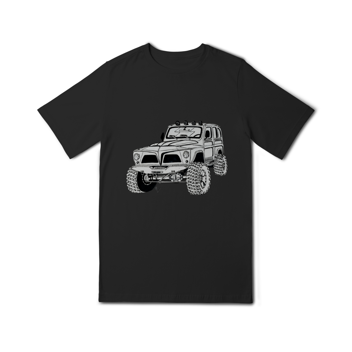 Nome do produto: Rural Willys Sketch | Quality Infantil (10 a 14)