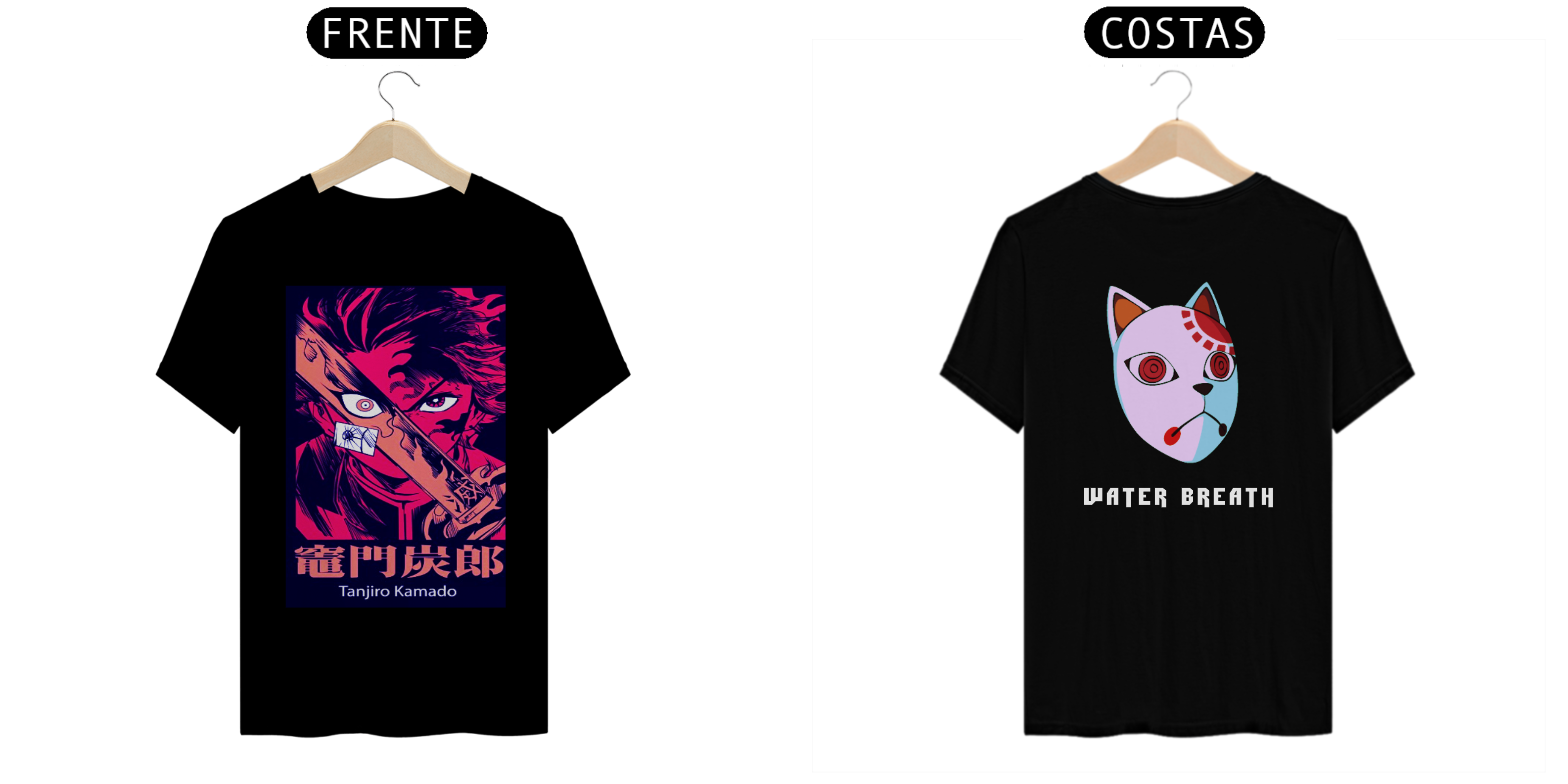 Nome do produto: Tanjiro camisa demon slayer