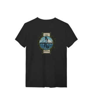 Camiseta Capricórnio/Saturno Ilustrada