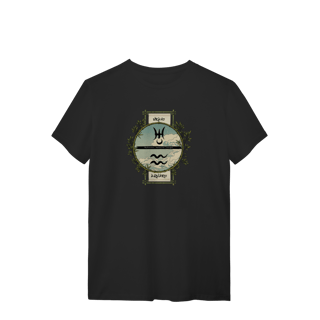 Camiseta Aquário/Urano Ilustrada