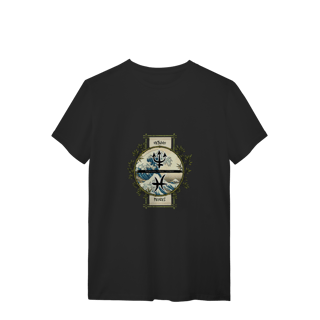 Camiseta Peixes/Netuno Ilustrada