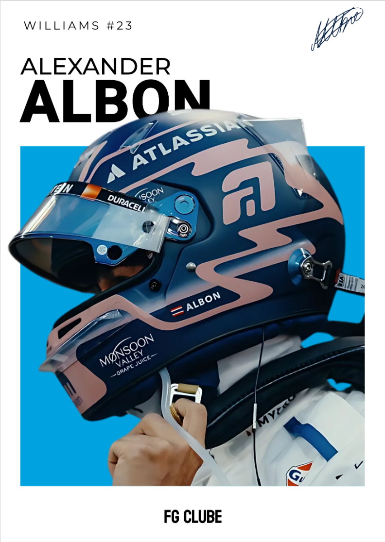 Poster Alexander Albon