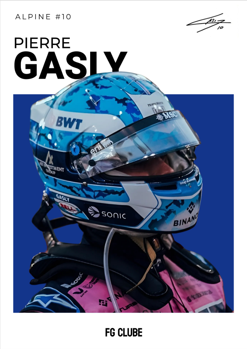 Poster Pierre Gasly