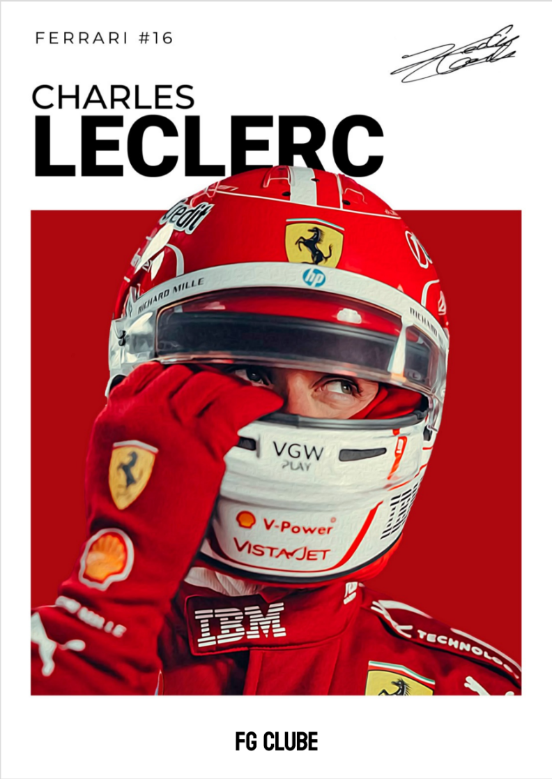Poster Charles Leclerc