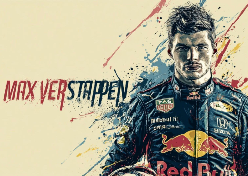 Poster Max Verstappen