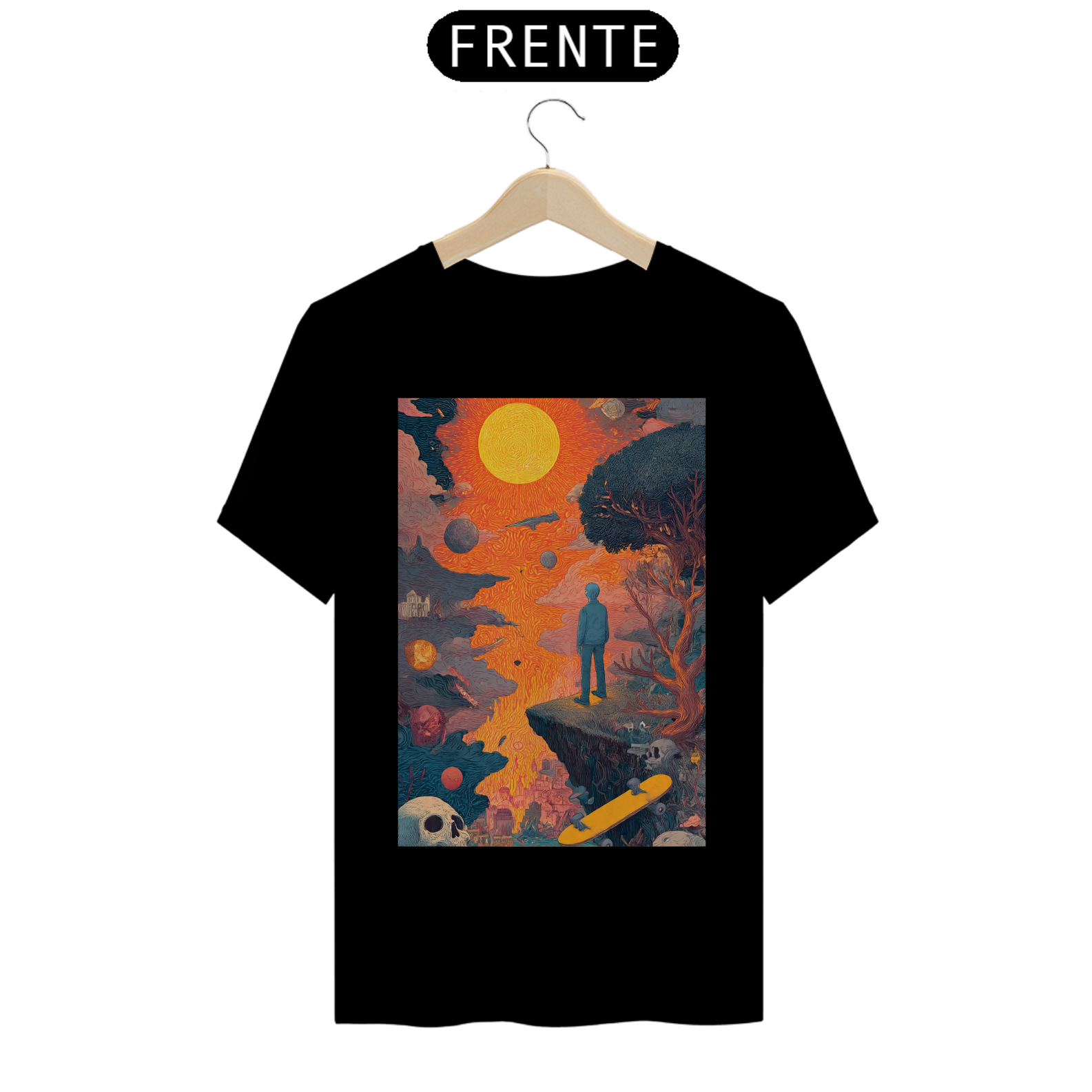 Camiseta Nerd Cósmica Yterbiun – Viagem Entre Mundos