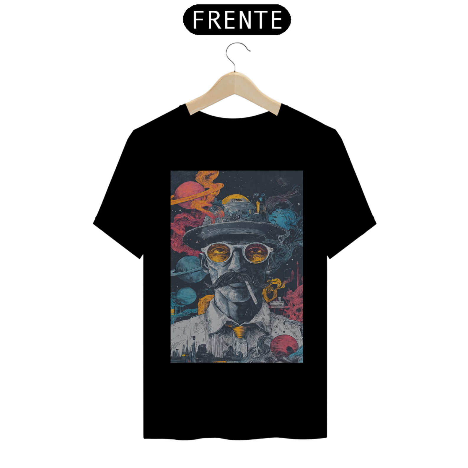 Camiseta Nerd Astronauta Cósmico