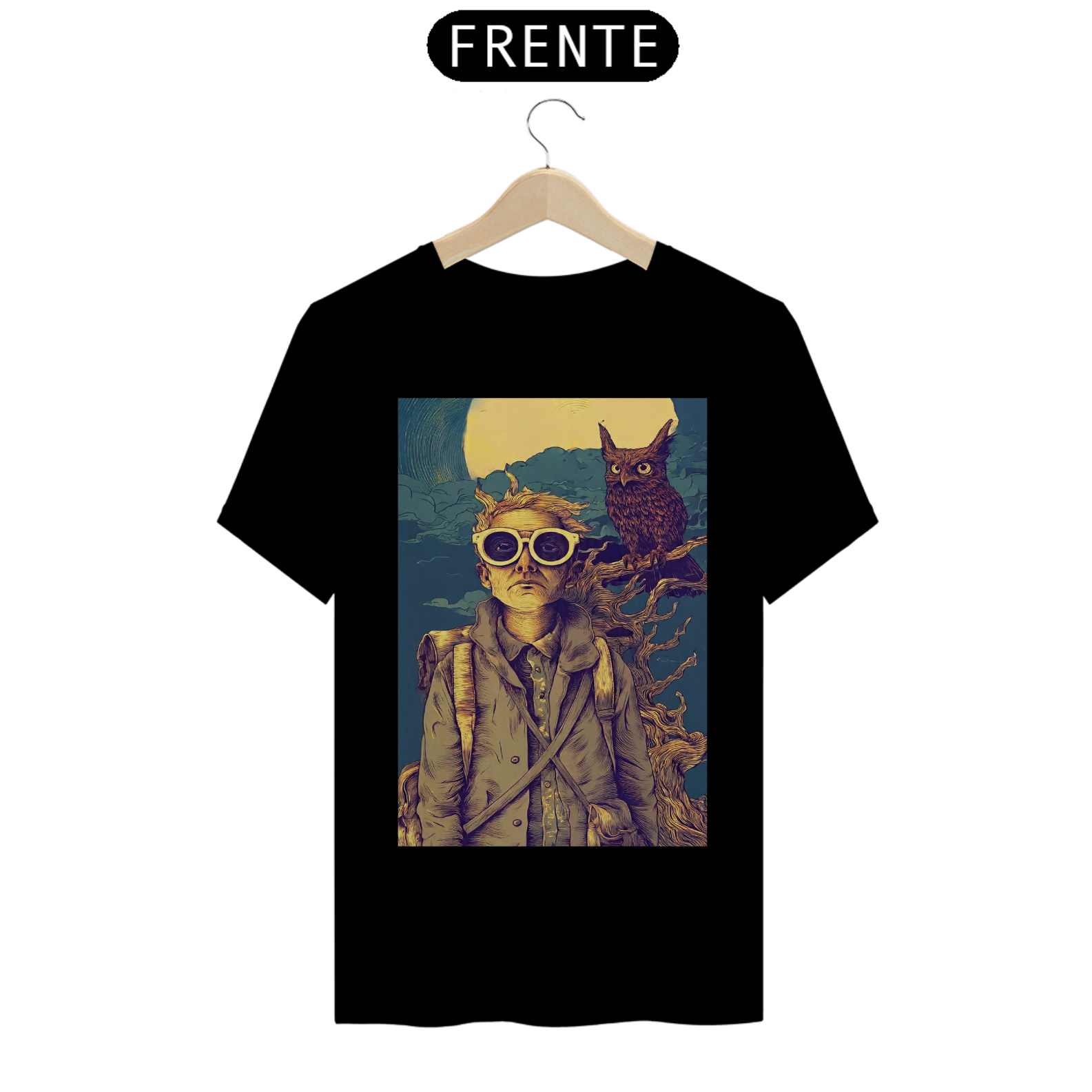 Camiseta Nerd Astronauta Urbano - Versão Colorida