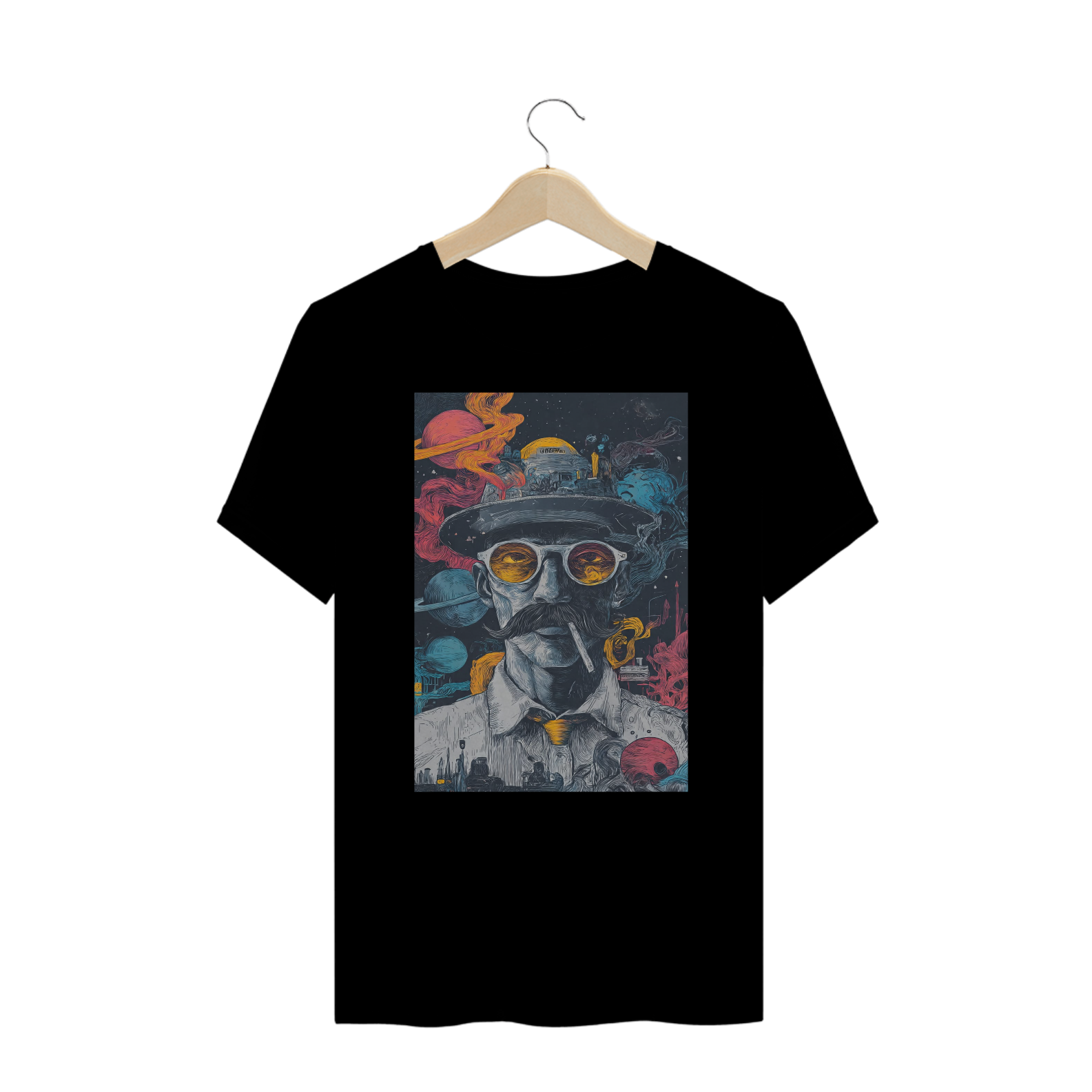 Camiseta Nerd Astronauta Cósmico