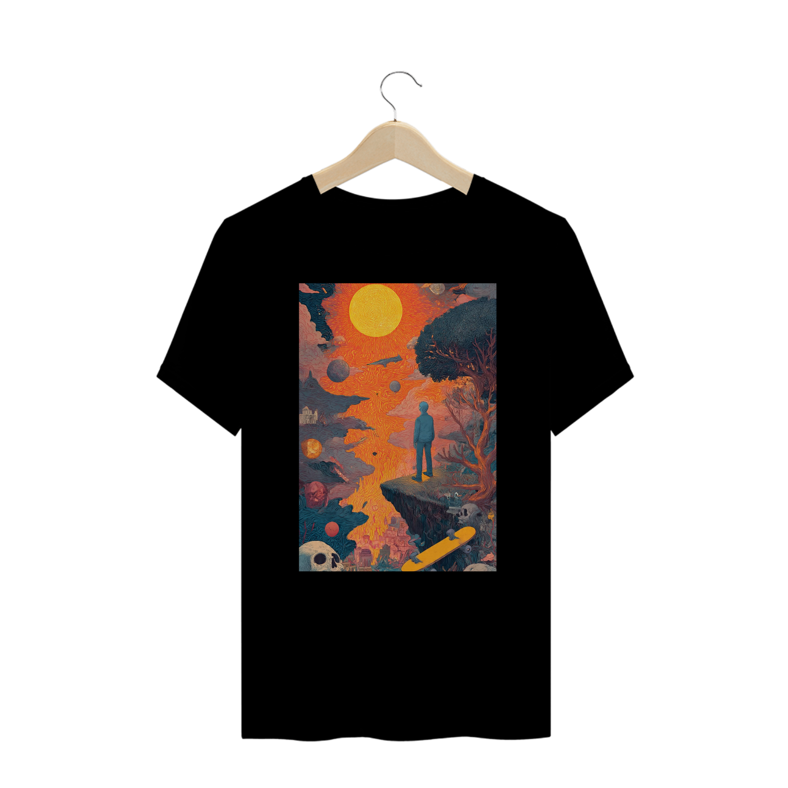 Camiseta Nerd Cósmica Yterbiun – Viagem Entre Mundos