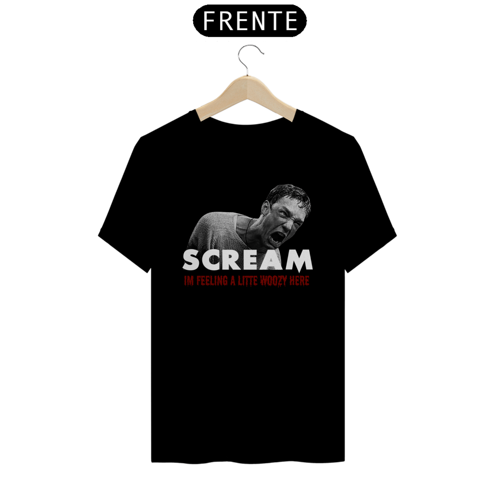CAMISA| I'm feeling woozy here  - Scream