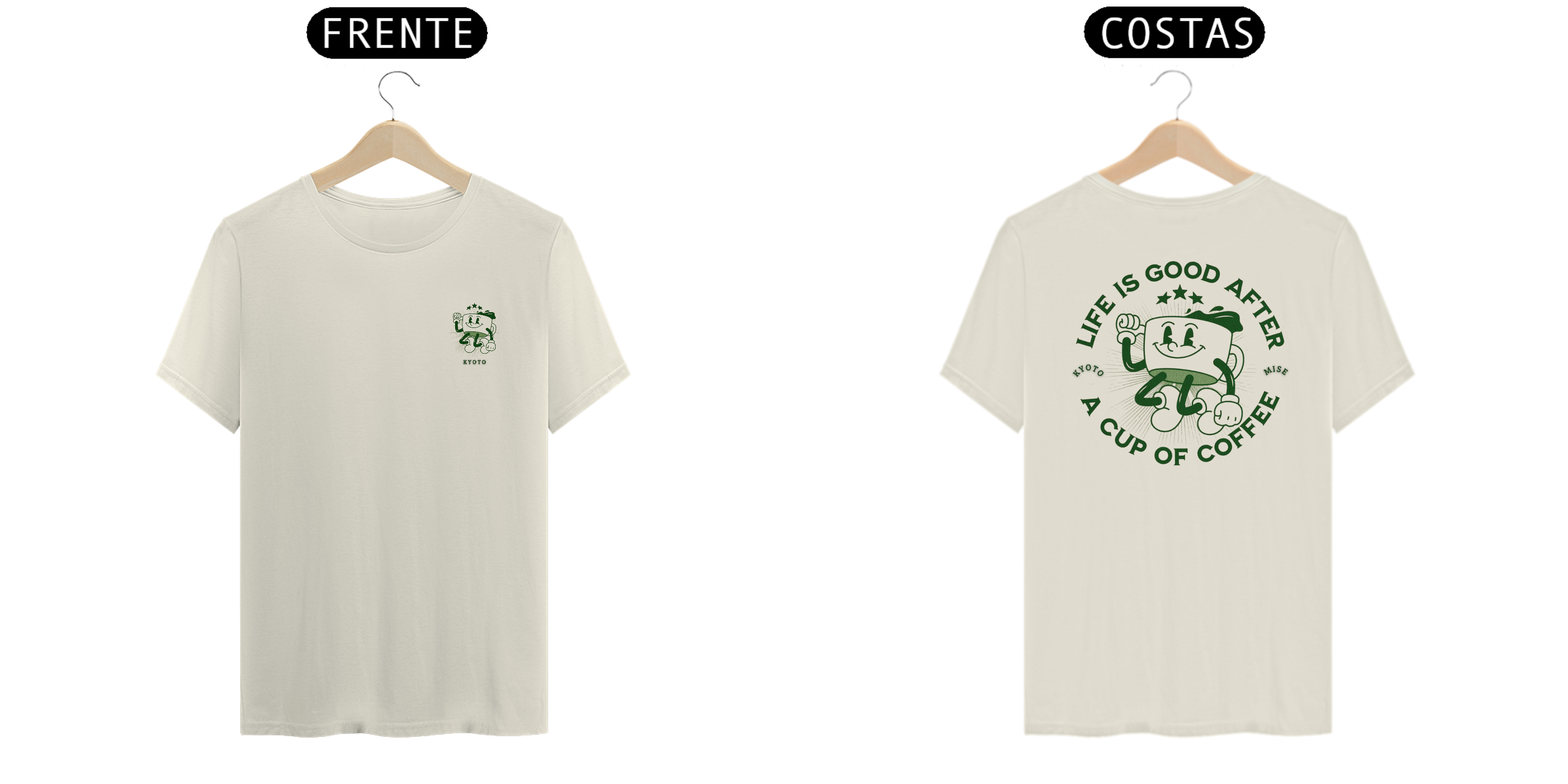 Camiseta Prime - Life is a coffee