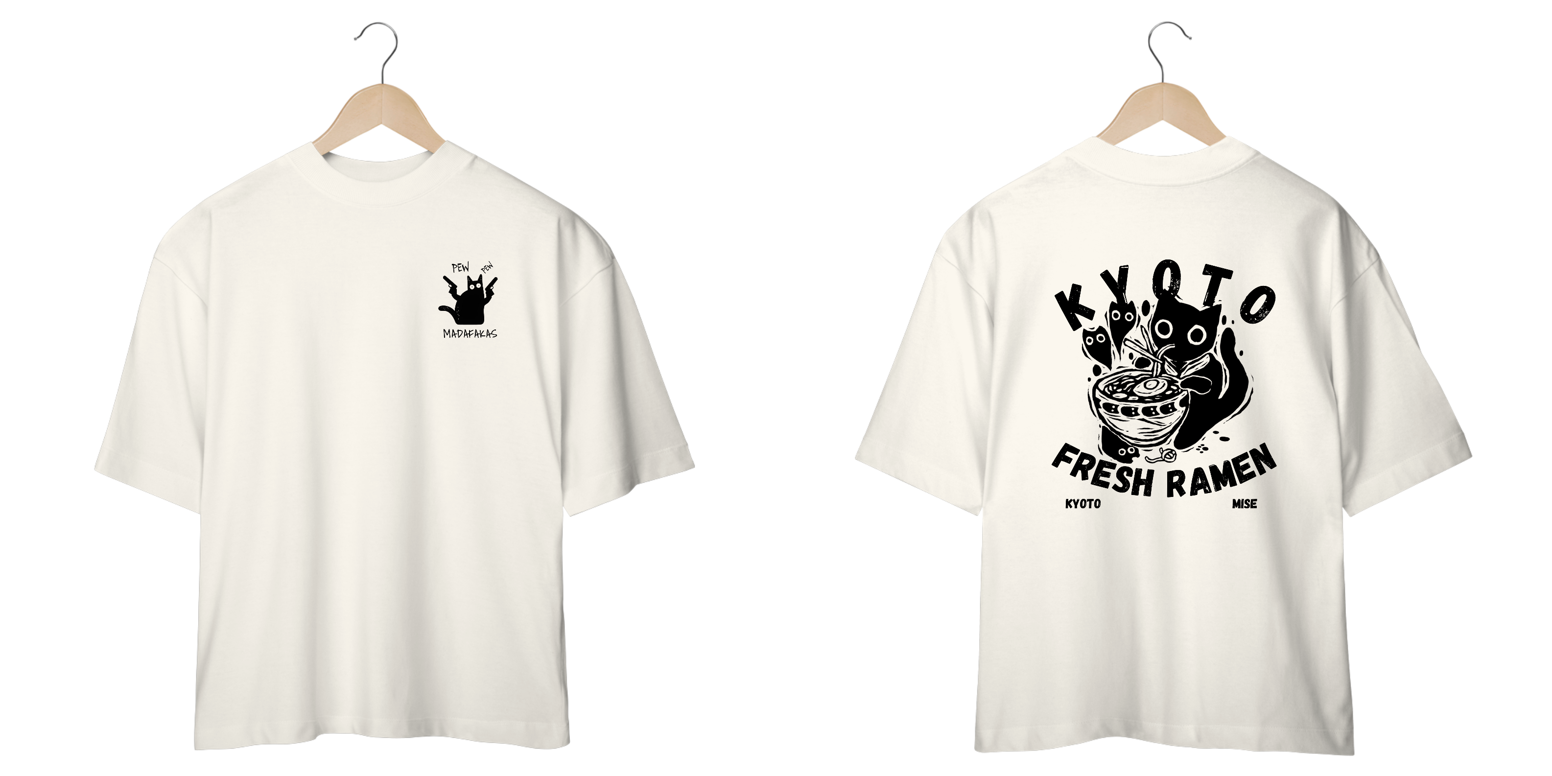Camiseta Oversized - Fresh Ramen