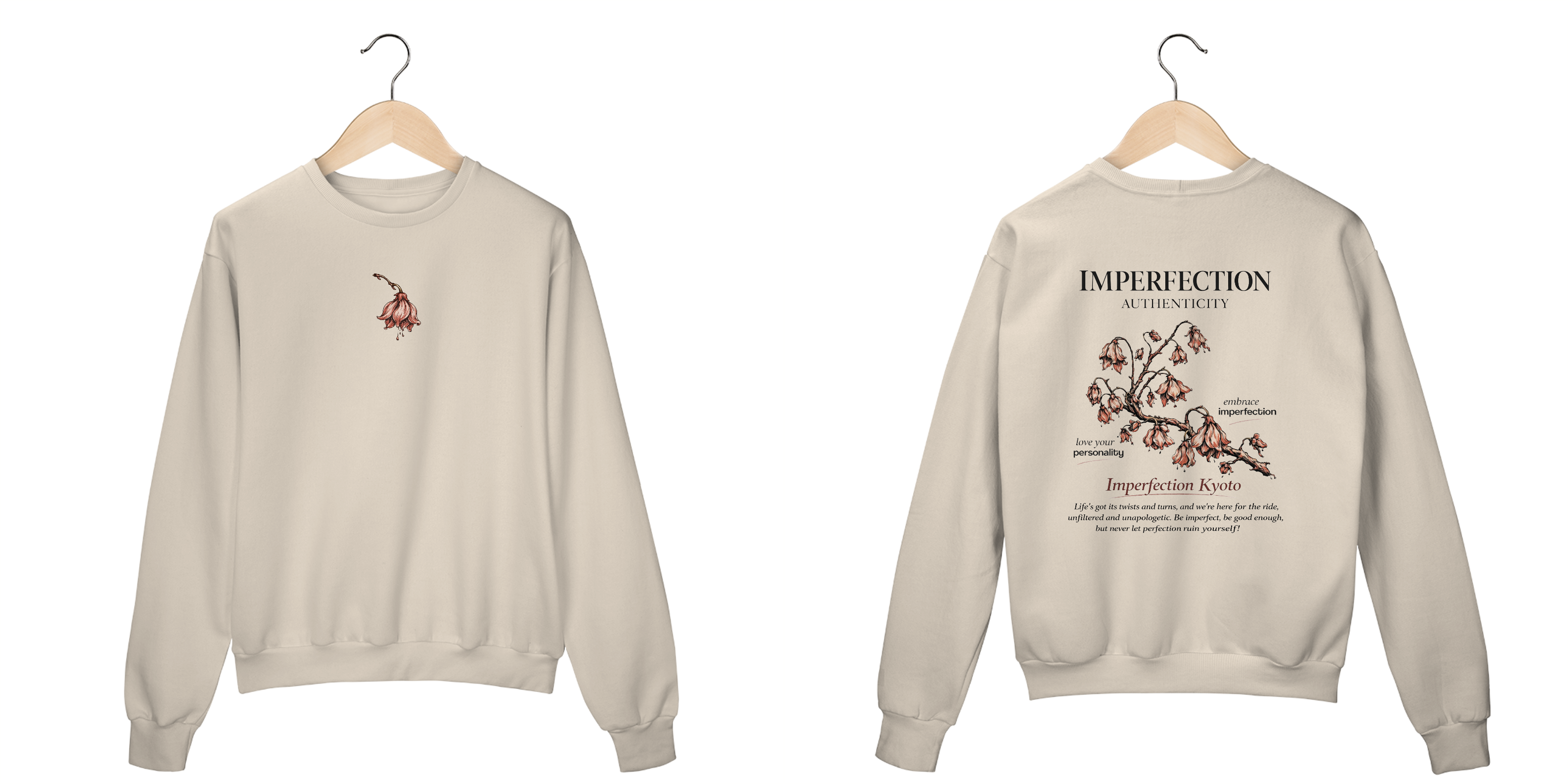 Moletom - Imperfection Authenticity