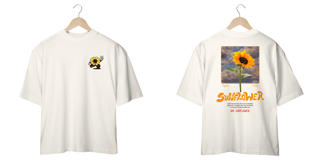 Camiseta Oversized - Kyoto Sunflower