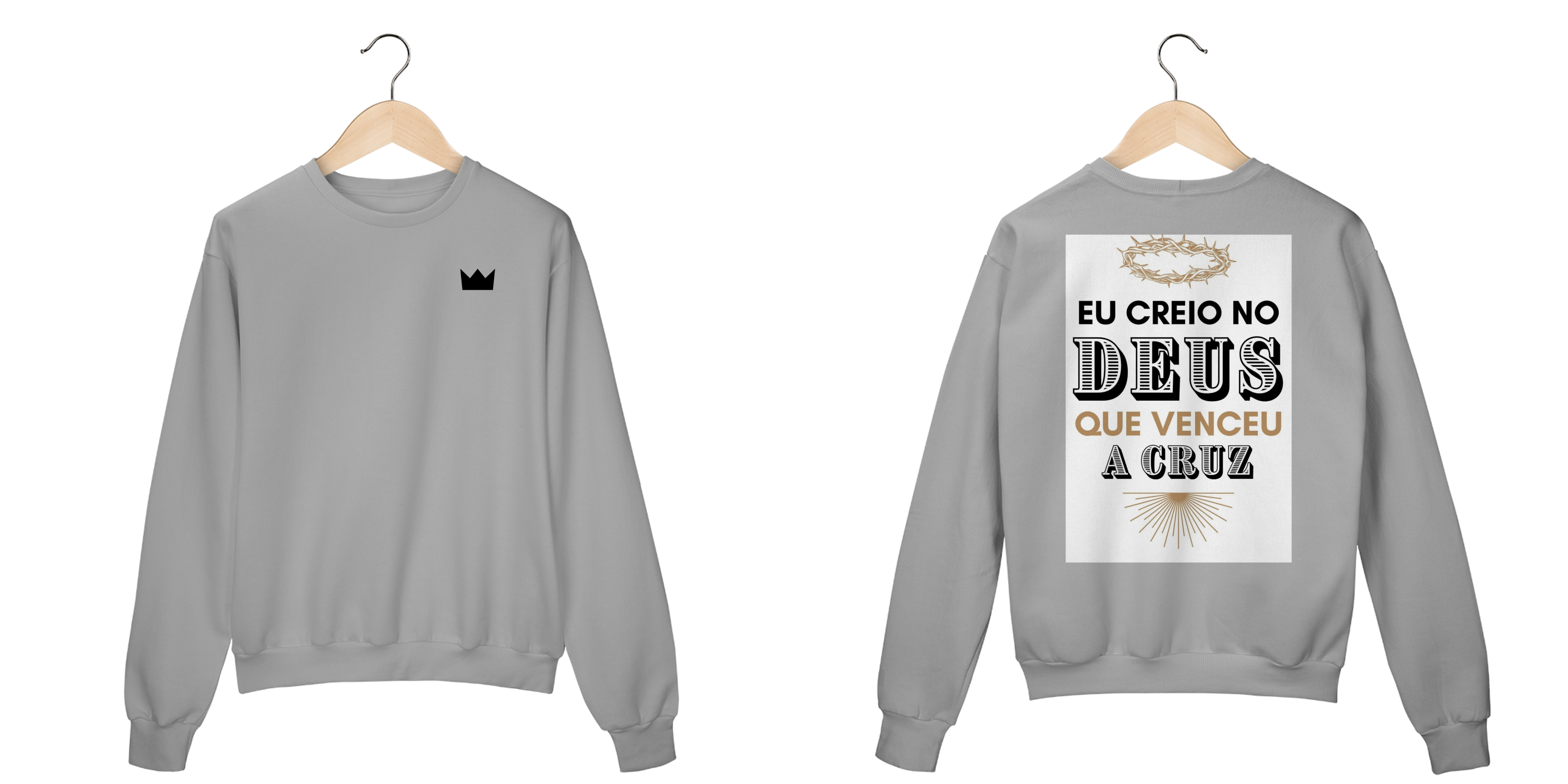 Nome do produto: moleton cristão fechado prime 