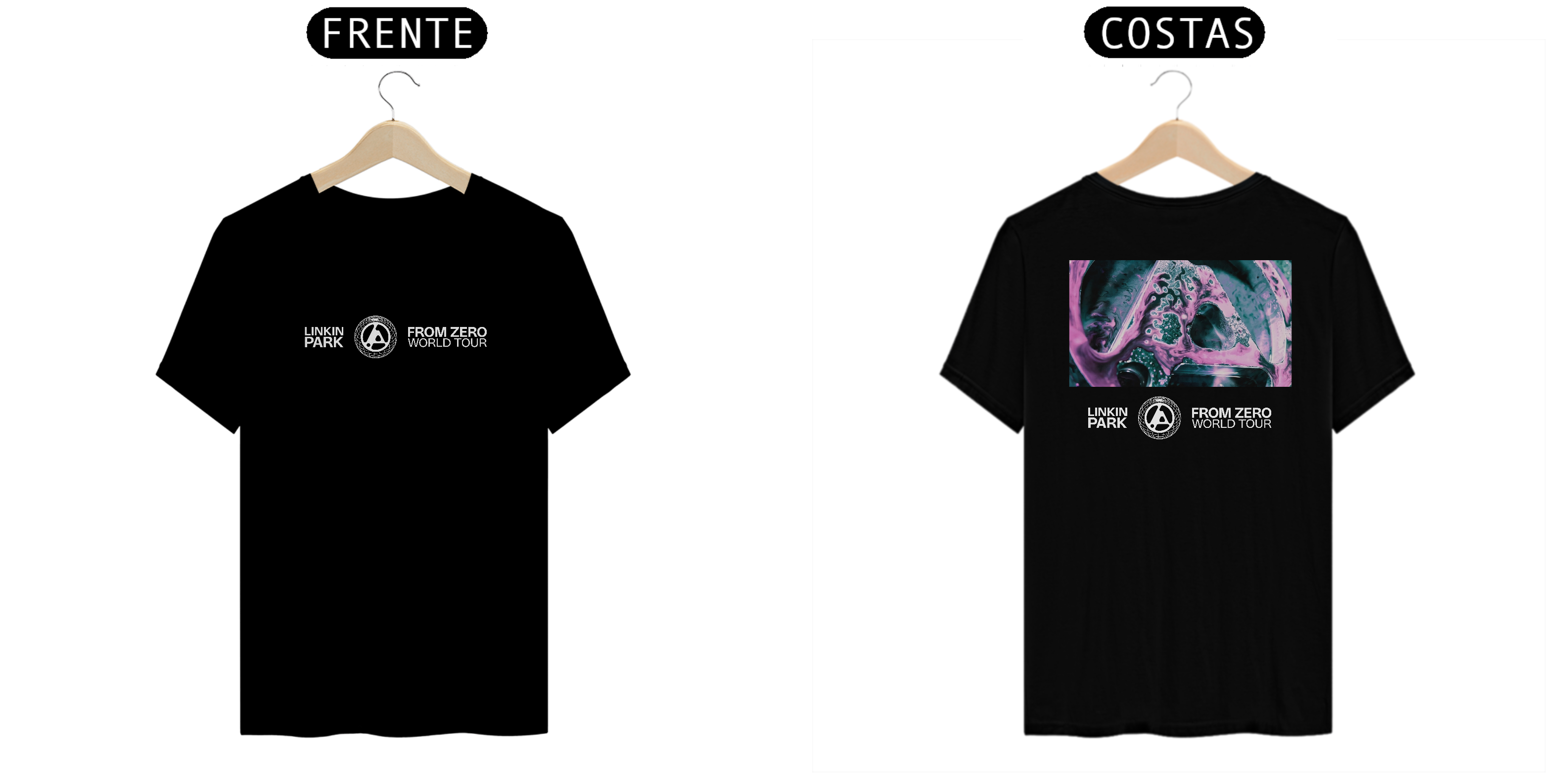 Nome do produto: From Zero World Tour - Camiseta