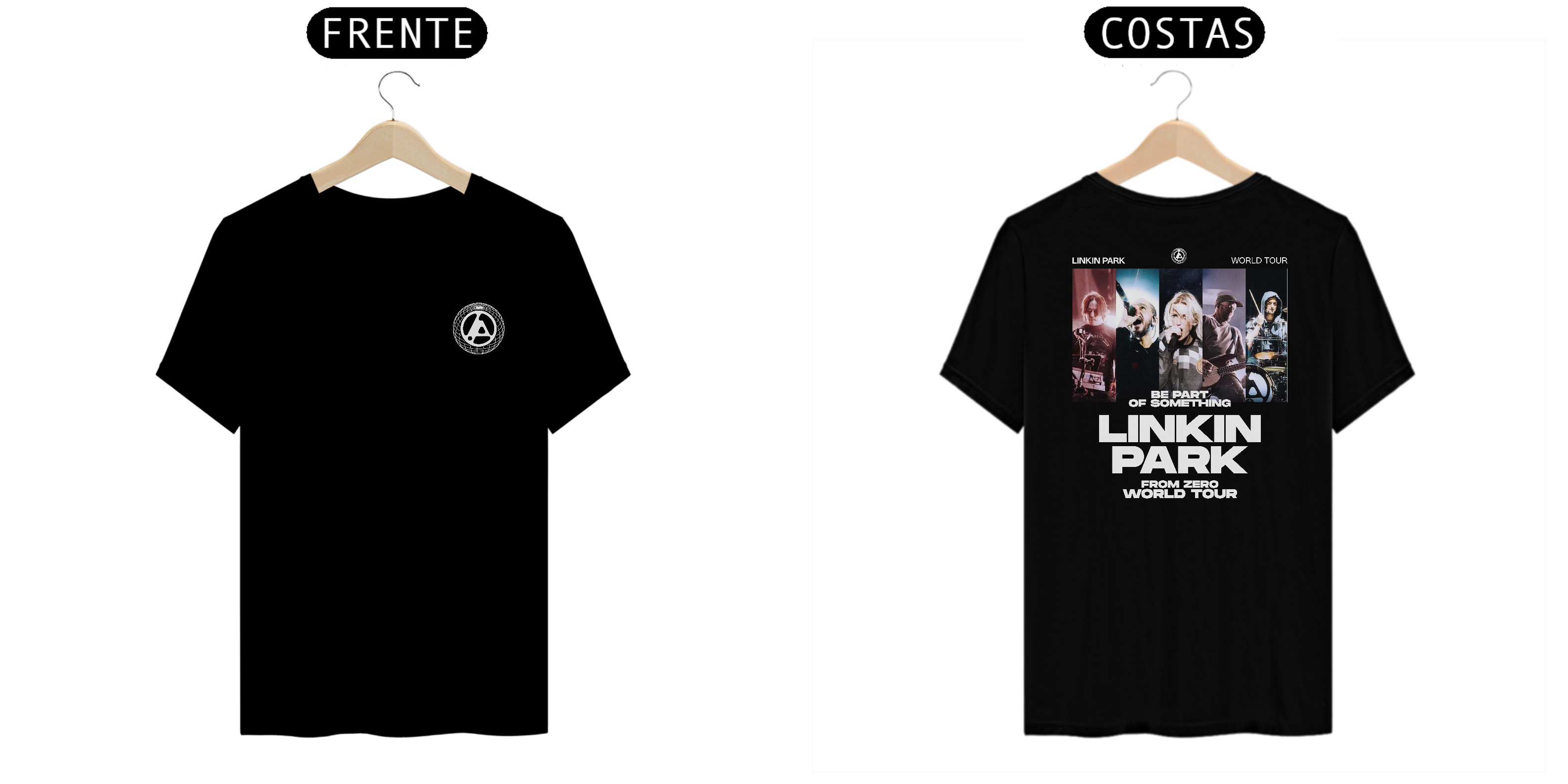 Nome do produto: Be Part Of Something From Zero - Camiseta