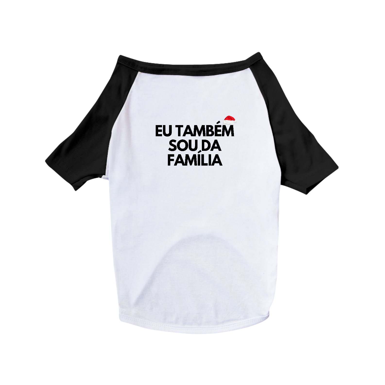 Camiseta Pet EU TAMBÉM SOU DA FAMÍLIA