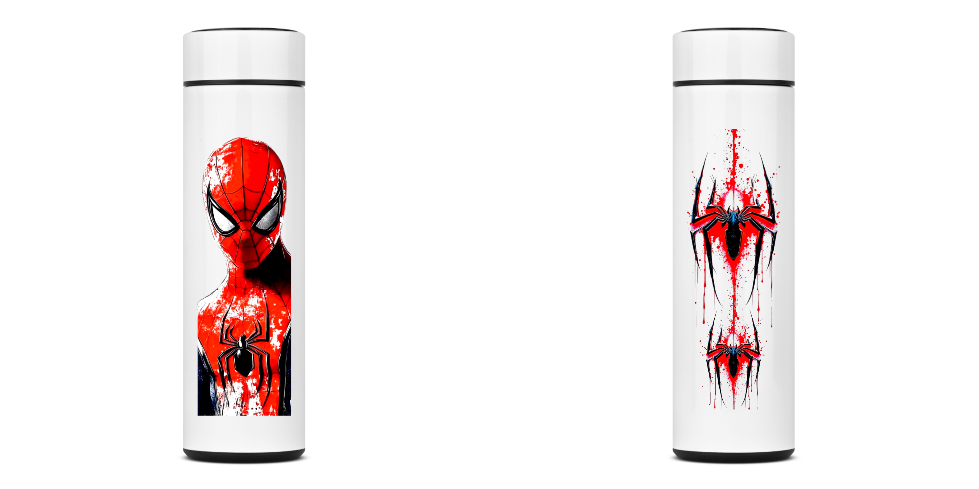 Nome do produto: Garrafa térmica estilo homem aranha 