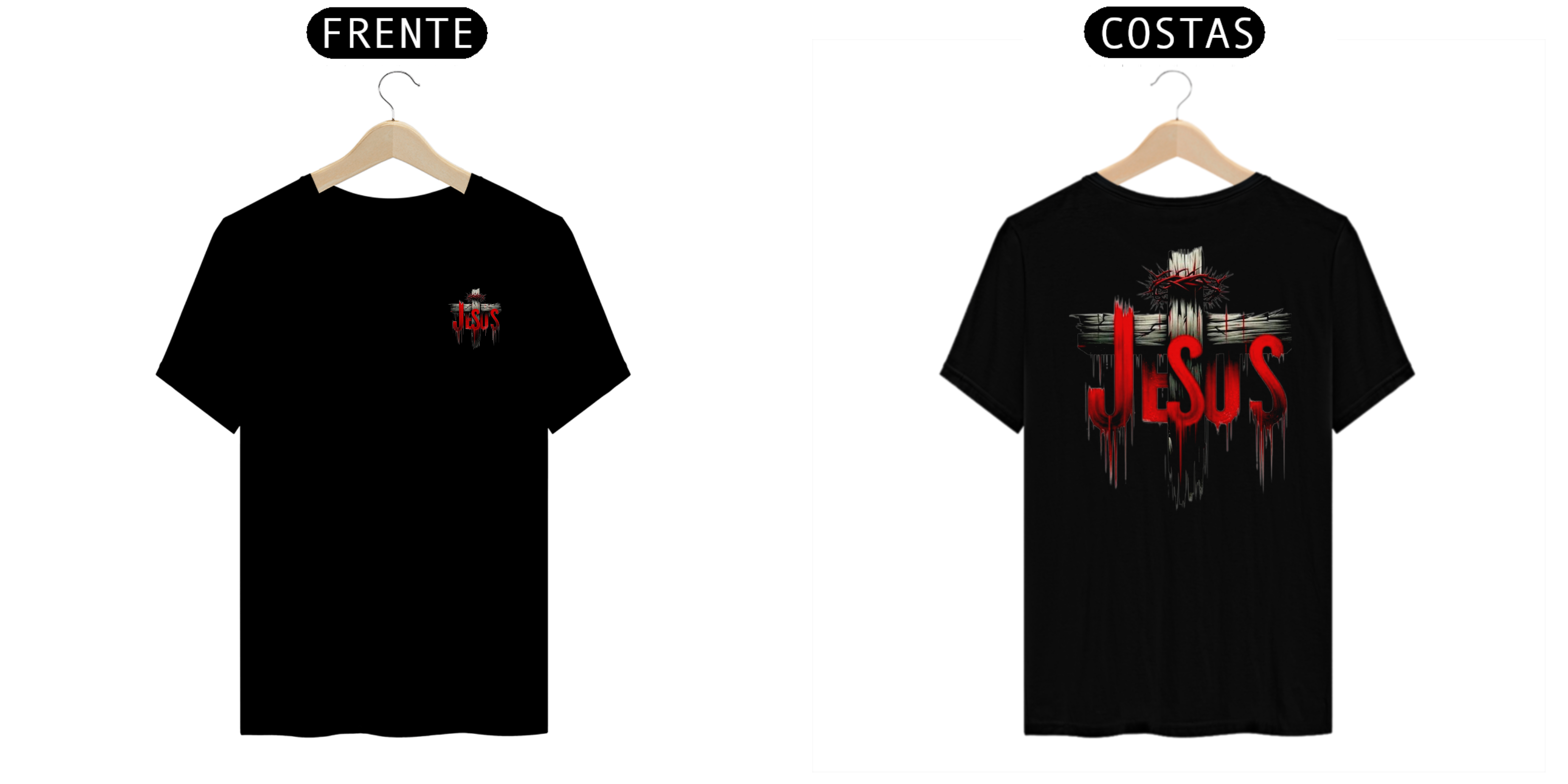 Nome do produto: Camiseta estilo Jesus ✨