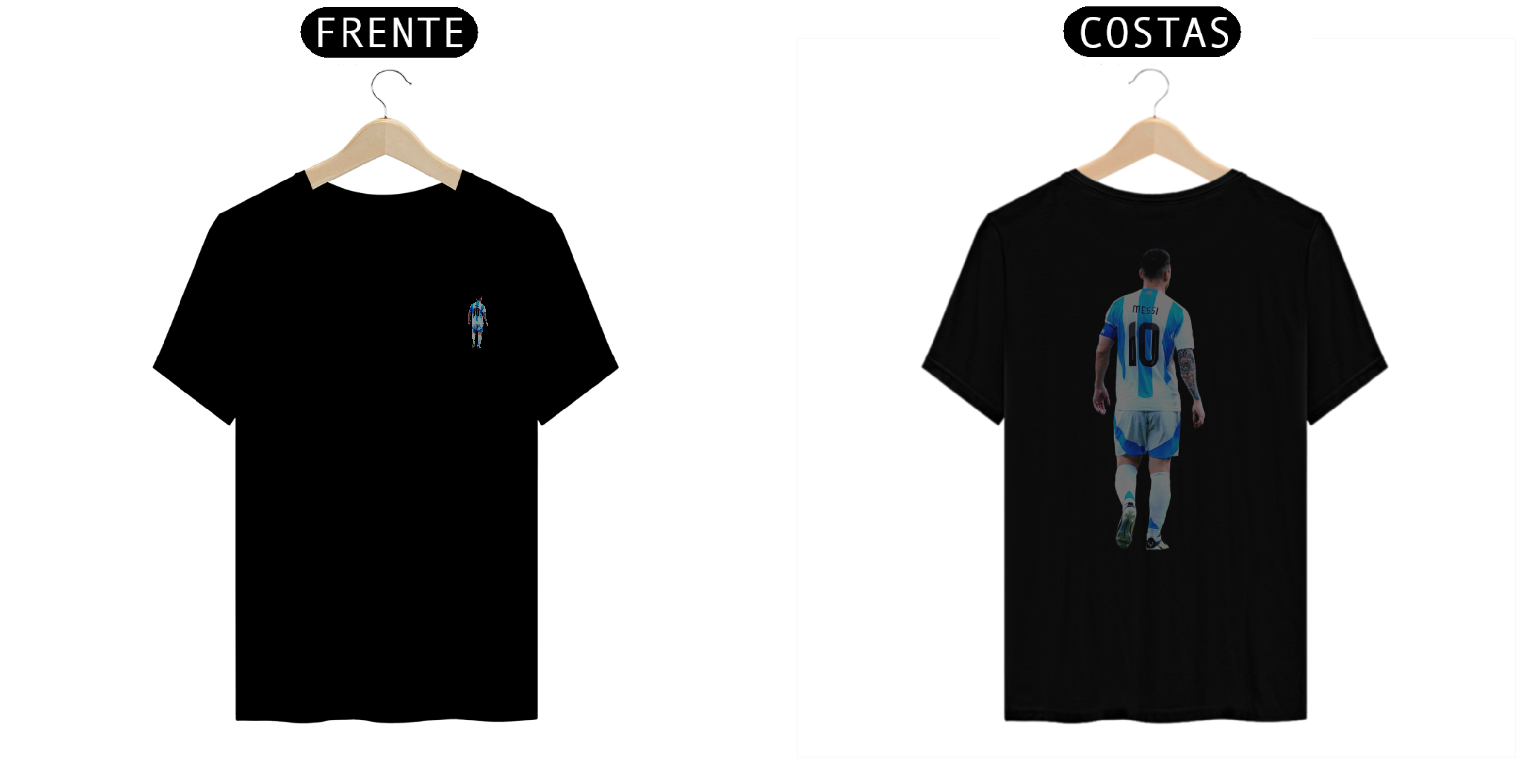 Nome do produto: Camiseta T-shirt Prime personalizada estilo Messi 10