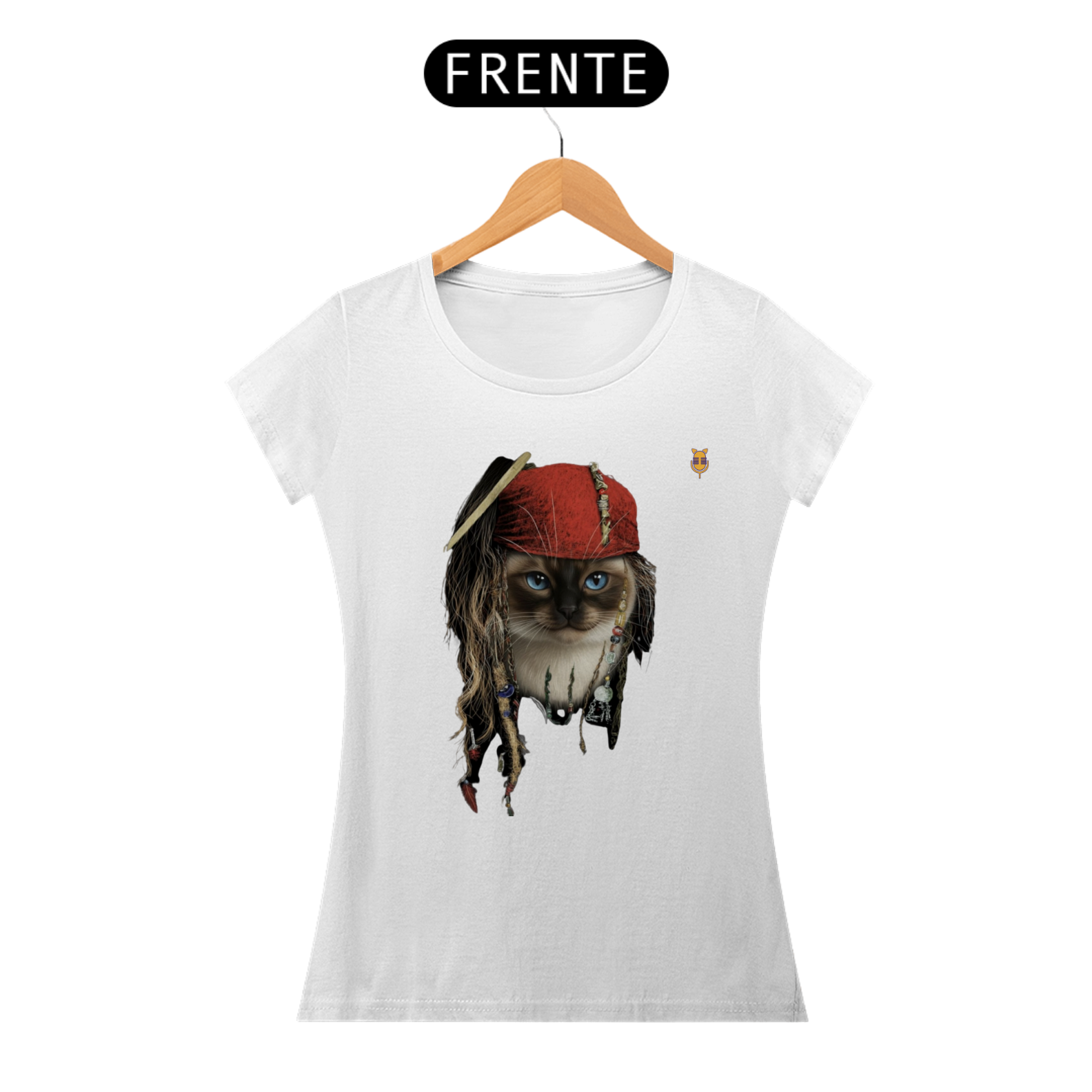 Nome do produto: Camiseta Baby Look - Kikito Sparrow