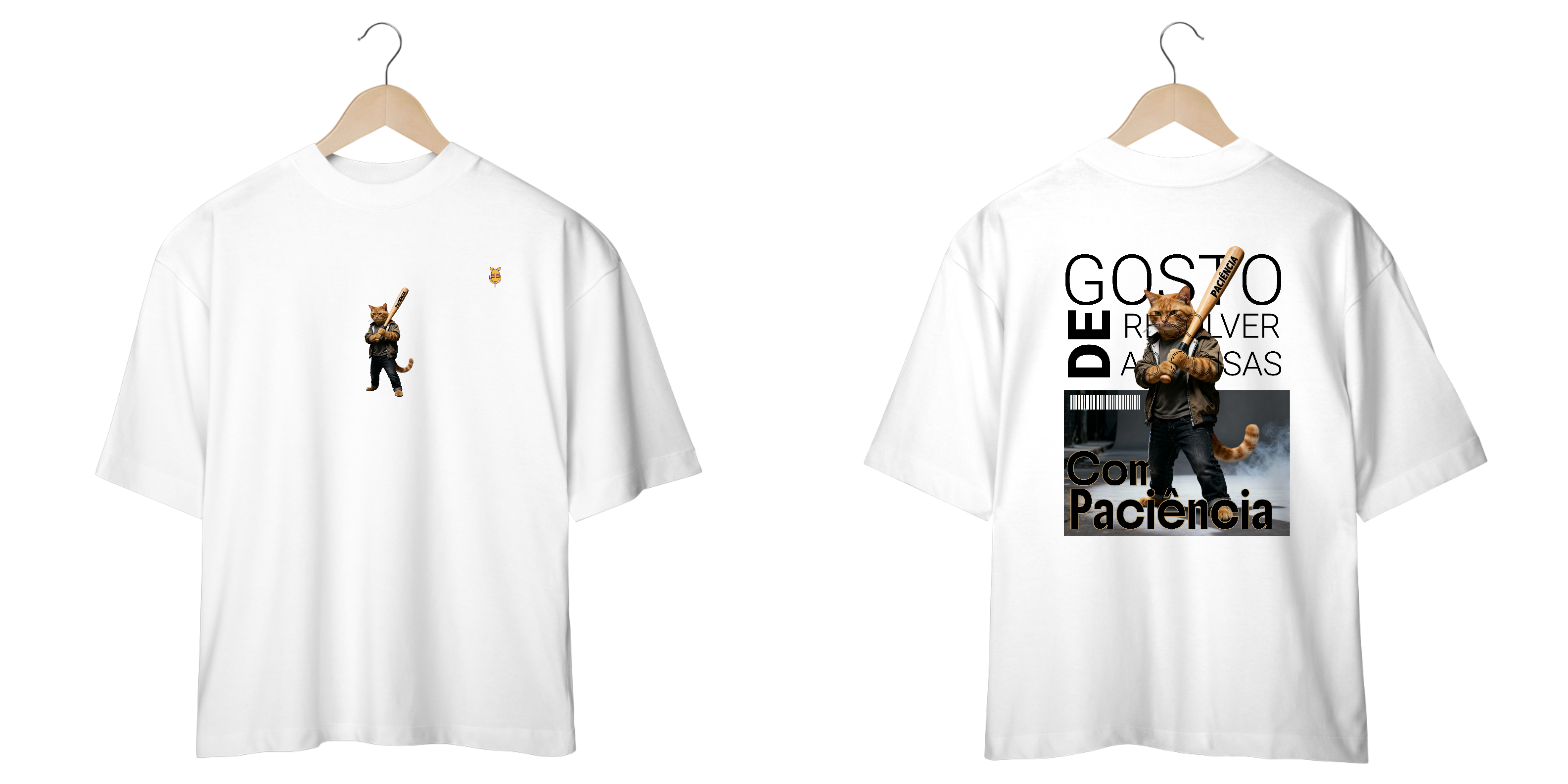 Nome do produto: Camiseta Oversized - Amarelinho Paciente (clara)