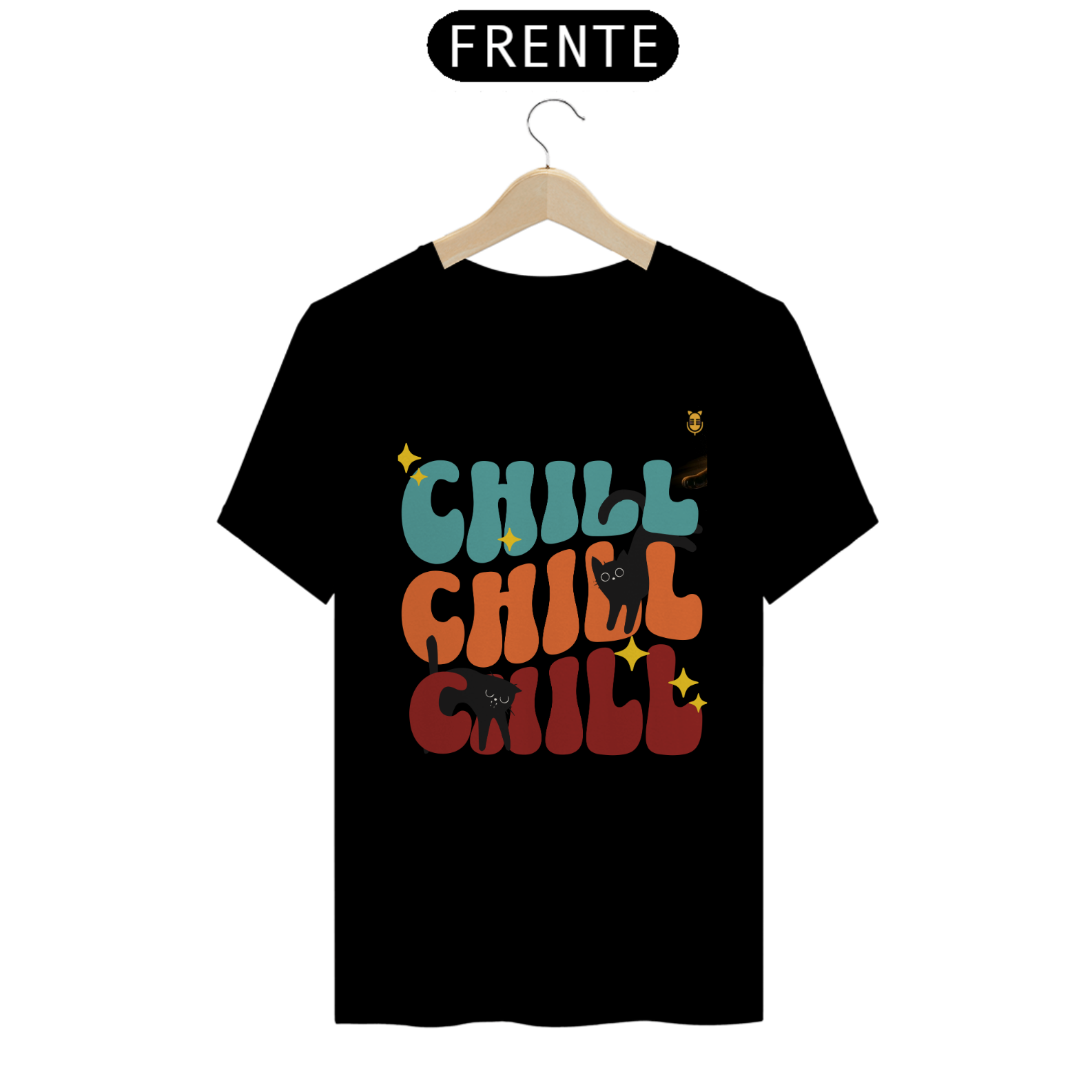 Nome do produto: Camiseta - Chil Cats