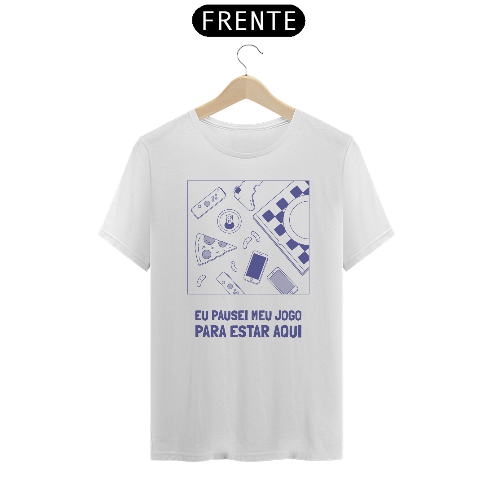 Eu pausei meu jogo para estar aqui