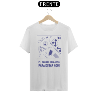 Eu pausei meu jogo para estar aqui