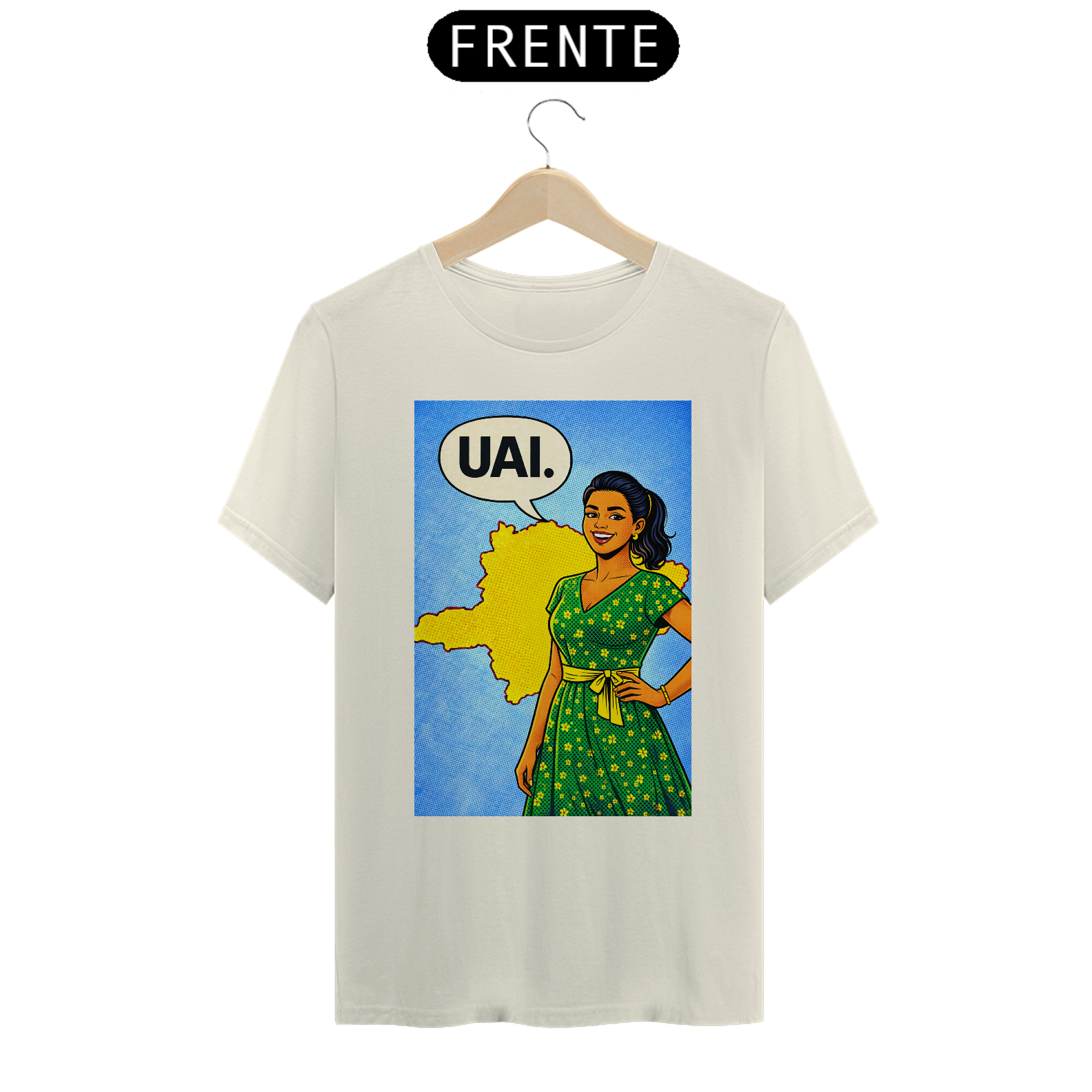 Camiseta UAI. Minas Gerais – Pop Art Mineiro