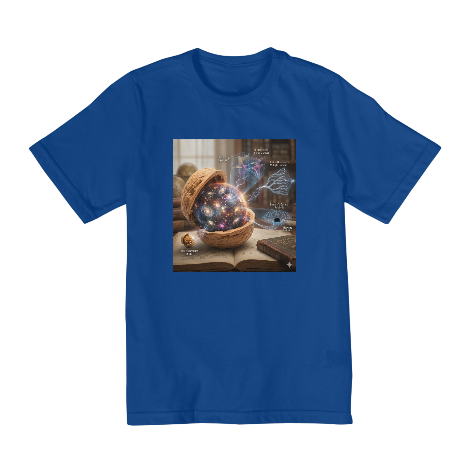 Shirt Infatil Casca de Nóz