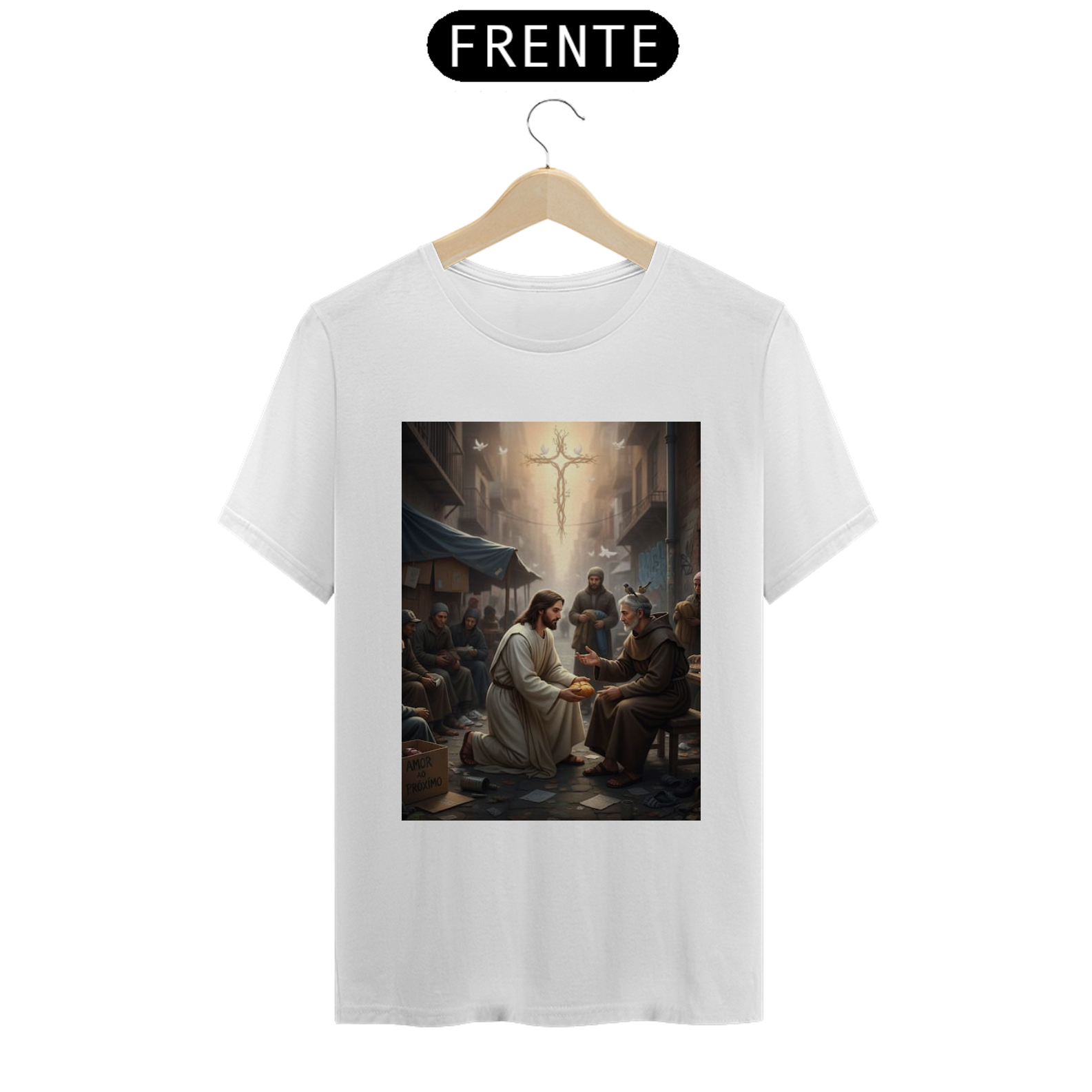 Jesus e São Francisco de Assis Classic