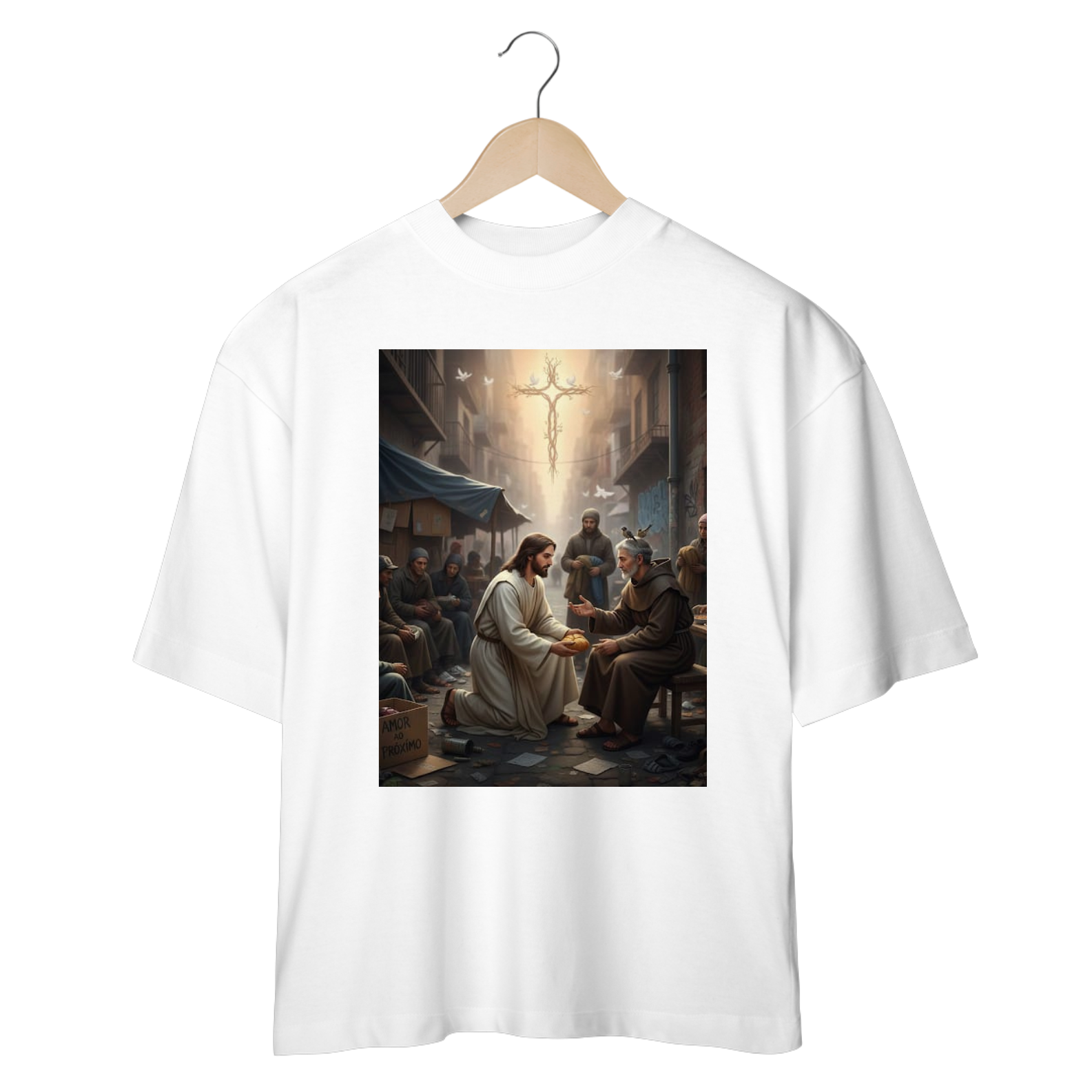 Jesus e São Fransico de Assis