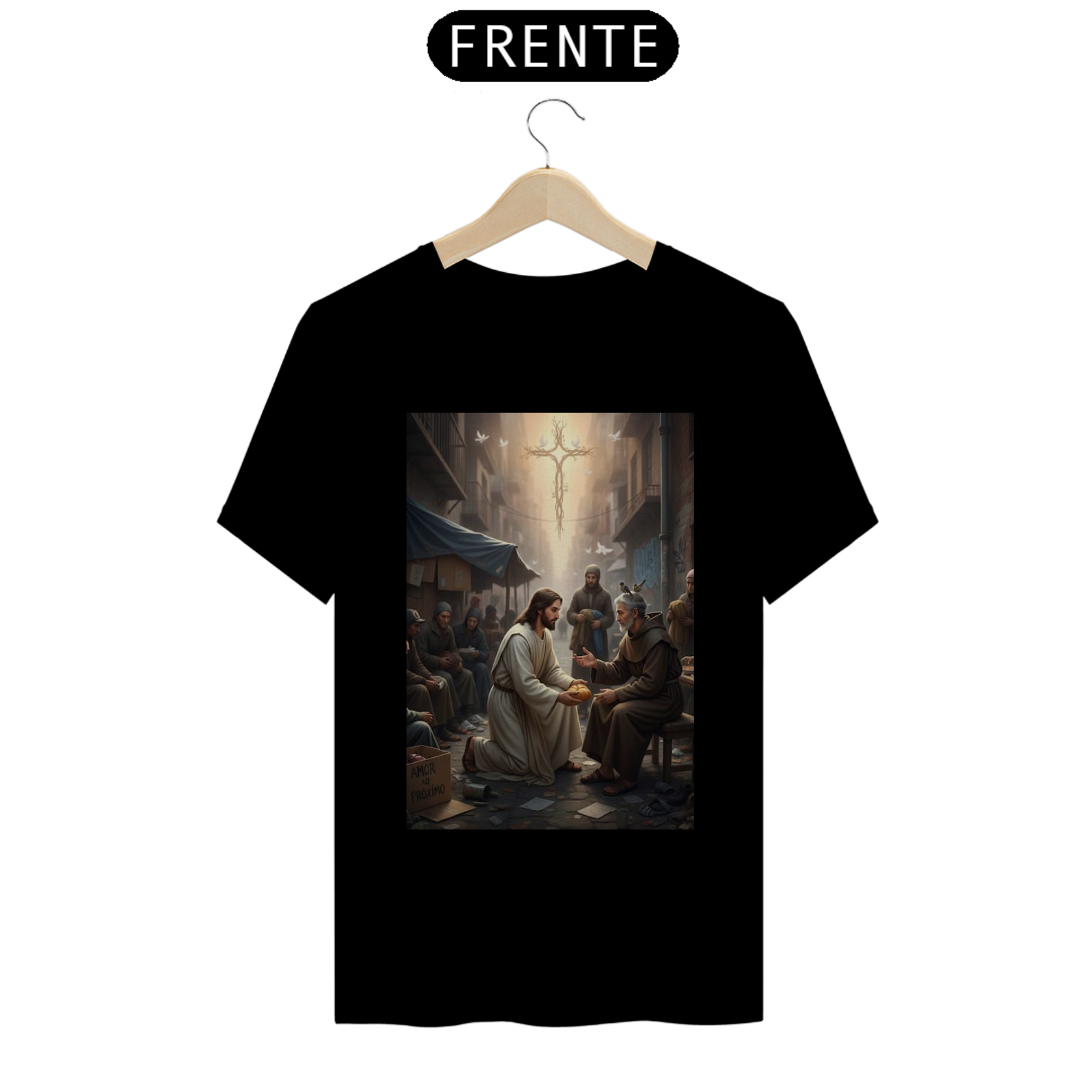 Jesus e São Francisco de Assis Prime