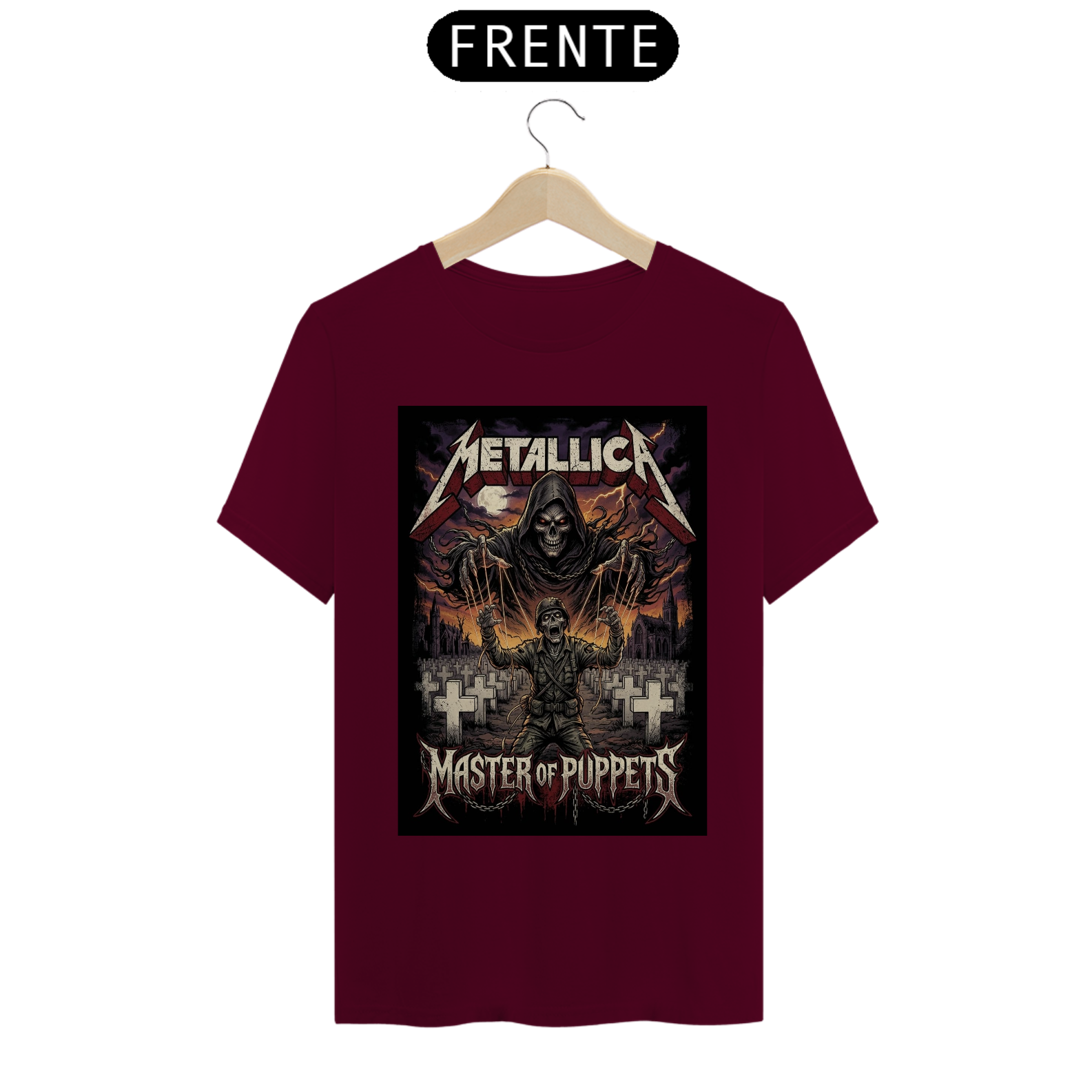 Nome do produto: Shirt Metallica Quality