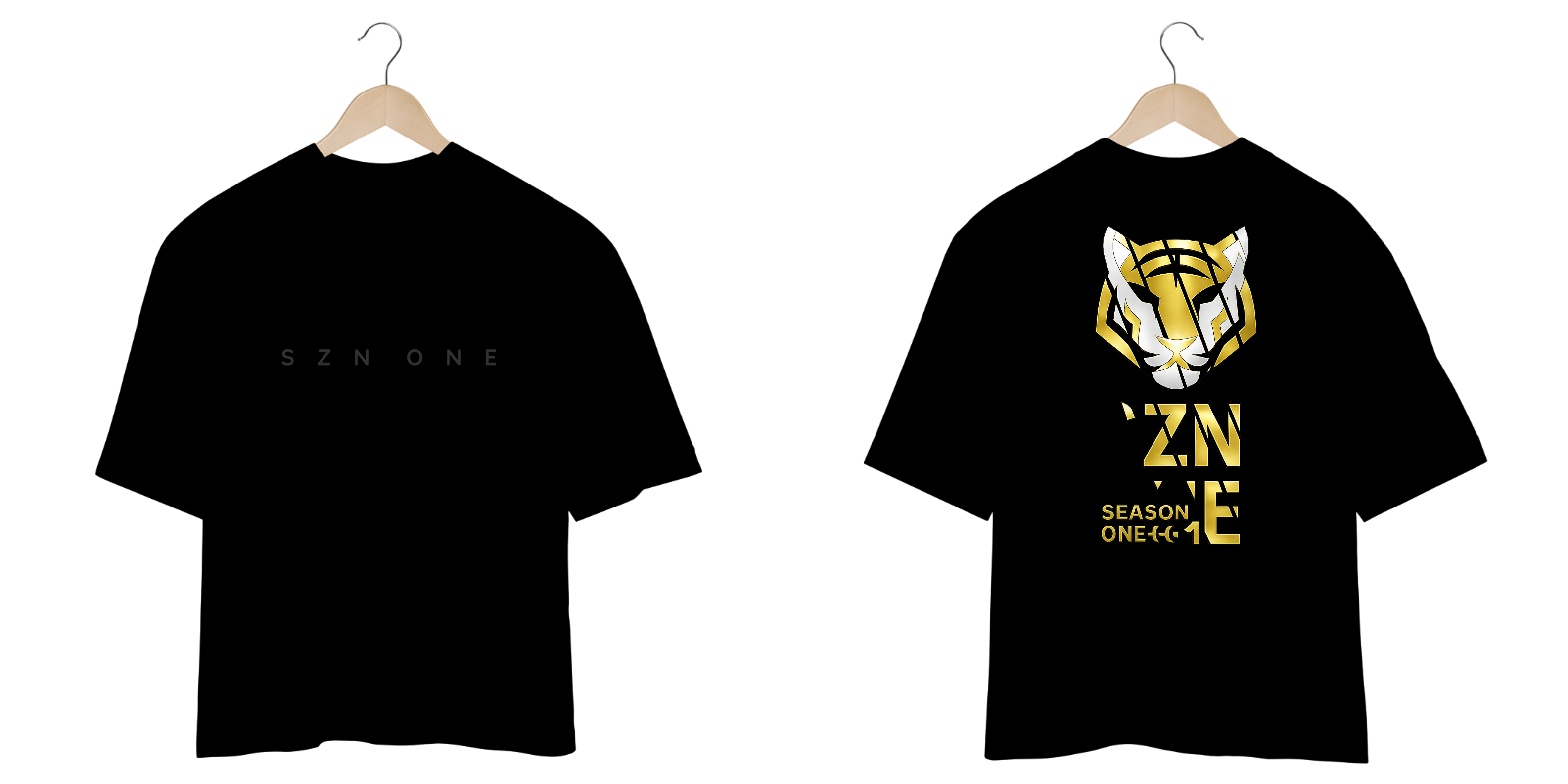 Oversized SZN ONE Gold Tiger Edition