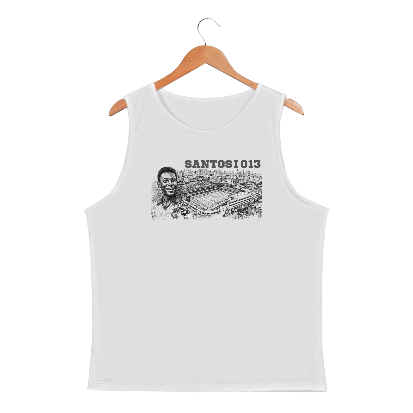 Regata Masculina Sport Dry - Pelé - Vila Belmiro