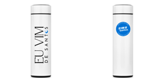 Garrafa Eu vim de Santos onda