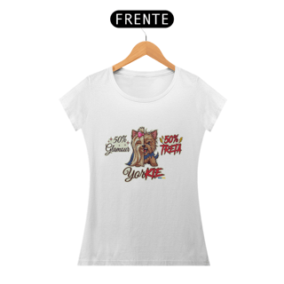 Camiseta Baby Long Yorkie #stickerpaws