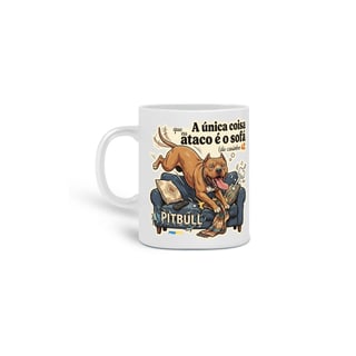 Caneca Pitbull #stickerpaws