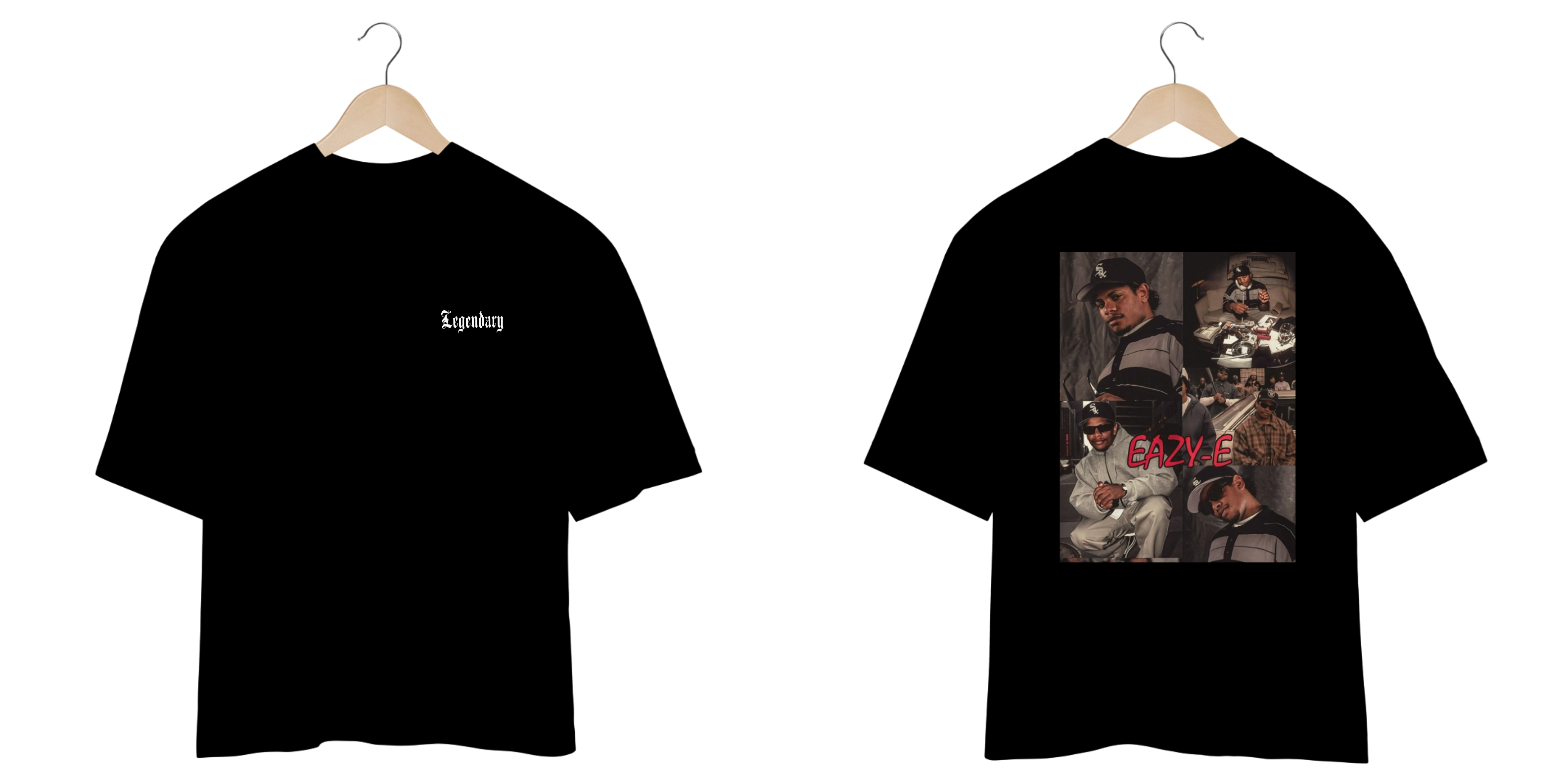 Nome do produto: CAMISETA OVERSIZED LEGENDARY EAZY-E